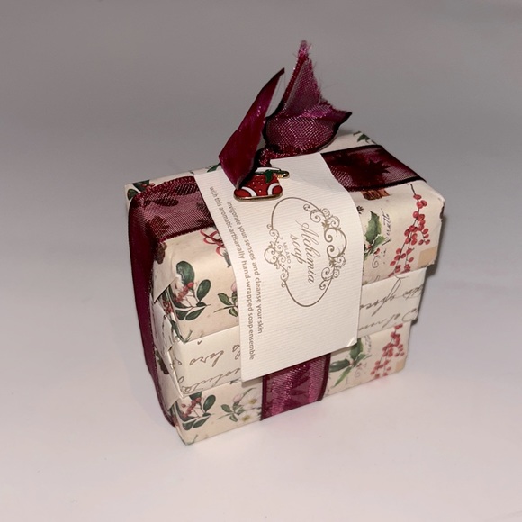 Alchimia Soap Other - Alchimia Soap Set of Three Individually Christmas Wrapped Bars of Soap